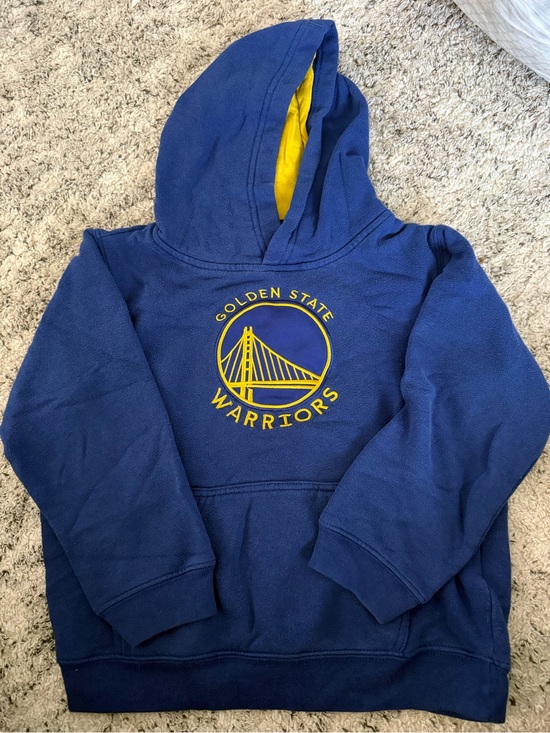 NBA Other - NBA Youth Royal Blue Hoodie with Yellow Logo